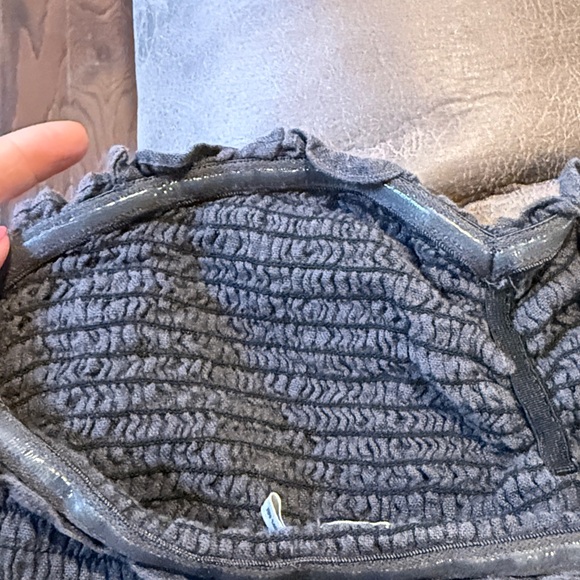 Faherty smocked sweetheart 100% linen jumpsuit, XS, no straps - Picture 6 of 8